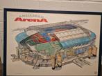 Amsterdam Arena #Ajax#JohanCruijf#, Ophalen, Gebruikt, Ajax, Poster, Plaatje of Sticker