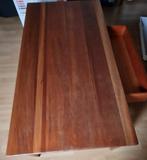 Salontafel massief kersenhout, Huis en Inrichting, Tafels | Salontafels, Ophalen, 100 tot 150 cm, 50 tot 100 cm, Zo goed als nieuw