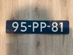 Oldtimer kenteken plaat, nummerbord Nederland (geen emaille, Ophalen of Verzenden, Gebruikt, Auto's