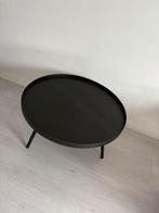 WOOOD bijzettafel Mesa XL rond zwart 78cm, Huis en Inrichting, Tafels | Salontafels, Ophalen, 50 tot 100 cm, Rond, Zo goed als nieuw