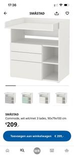 Commode en/of bureau Smastad Ikea (gebruikt), Kinderen en Baby's, Kinderkamer | Commodes en Kasten, Ophalen, Gebruikt, 50 tot 70 cm