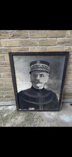 Wo1 zeer grote kader generaal FOCH, Ophalen of Verzenden, Landmacht, Overige gebieden, Foto of Poster