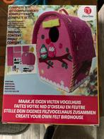 DIY vilten vogelhuisje bouwen gratis af te halen, Hobby en Vrije tijd, Vilt, Ophalen, Nieuw, Figuurtje(s)