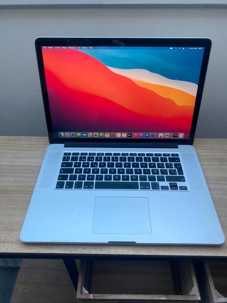 Apple Macbook Pro 15” Intel Core i7 | 500GB SSD | 16GB RAM, Computers en Software, Apple Macbooks, Zo goed als nieuw, MacBook Pro
