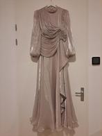 Beige Tesettür Abiye - Maat 46 (valt als 42), Kleding | Dames, Galajurk, Beige, Maat 42/44 (L), Ophalen of Verzenden