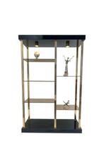 Jaren 70/80 vintage design hollywood regency etagere, Ophalen