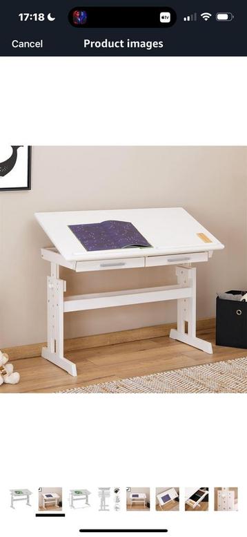 Children Writing Desk in White - NEW! beschikbaar voor biedingen
