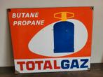 Total emaille reclamebord, Ophalen of Verzenden, Gebruikt, Reclamebord