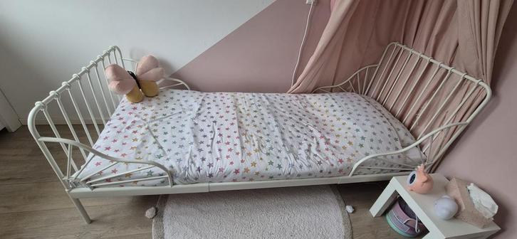 Meegroeibed Minnen 80x200cm incl. matras Ikea, Kinderen en Baby's, Kinderkamer | Bedden, Gebruikt, 180 cm of meer, 70 tot 85 cm