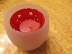 Kaarsen houder met sterretjes en de naam Coca Cola er in, Diversen, Kerst, Ophalen of Verzenden, Nieuw