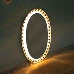 Space age spiegel Ernest Igl Hillebrand jaren 70, Ophalen of Verzenden, Gebruikt, Ovaal