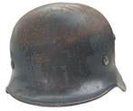 duitse ww2 xx helm in zwaar gebruikte staat, Verzamelen, Duitsland, Ophalen of Verzenden, Helm of Baret, Landmacht
