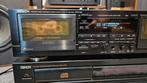 Denon DRW-840 Dubbel Cassettedeck - Topstaat!, Ophalen of Verzenden, Bandrecorder