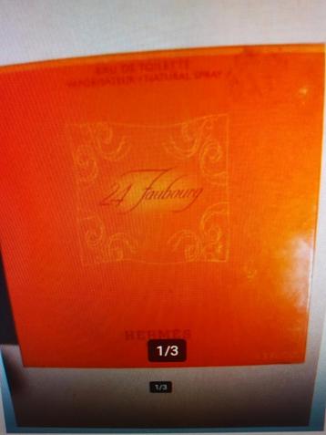 24 Faubourg Hermes eau de toilette 100 ml nieuw beschikbaar voor biedingen