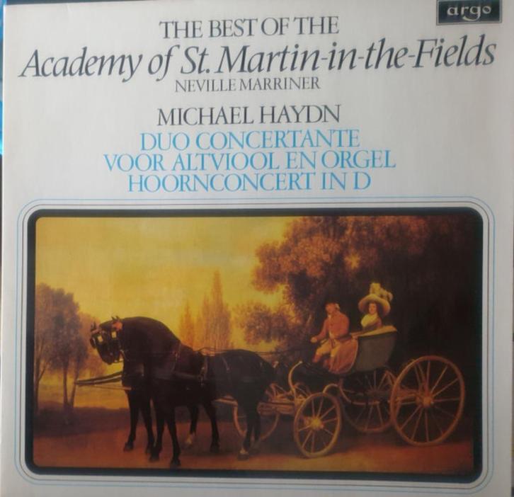 Michael Haydn Best Of Academy Of St. Martin-in-the-Fields , Cd's en Dvd's, Vinyl | Klassiek, Zo goed als nieuw, Classicisme, Kamermuziek