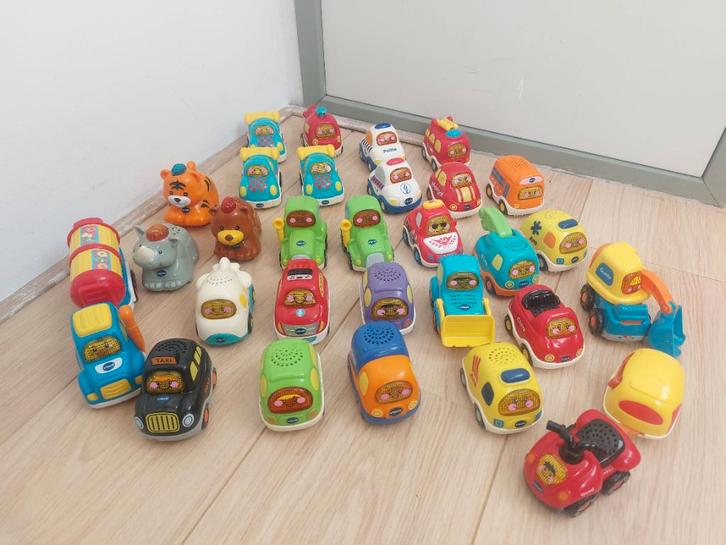 Vtech toet toet auto's - uitgebreide collectie, Kinderen en Baby's, Speelgoed | Vtech, Gebruikt, 2 tot 4 jaar, Ophalen