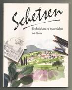 Schetsen, technieken en materialen - Judi Martin, Ophalen of Verzenden, Zo goed als nieuw, Tekenen en Schilderen