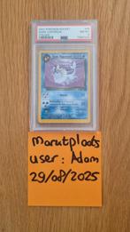 Pokémon Dark Vaporeon 2001 PSA 8 Italian Rocket, Ophalen of Verzenden, Nieuw, Losse kaart