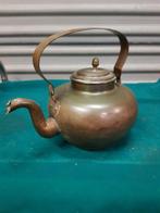 theekan vintage koper, Huis en Inrichting, Keuken | Servies, Ophalen of Verzenden, 'T Olde Gre-j, Info@toldegrej.nl, Endepoelstraat 20f Didam