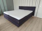 Auping Original Dublin boxspring met hoofdboard, Huis en Inrichting, Slaapkamer | Boxsprings, Ophalen, Bruin, Tweepersoons, Zo goed als nieuw