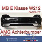 W212 Facelift AMG Achterbumper Mercedes E Klasse + diffuser, Gebruikt, Mercedes-Benz, Ophalen of Verzenden, Achter