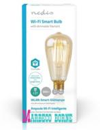 ACTIE SmartLife Wi-Fi Filament LED-lamp,E27, 5W, 500 lm,ST65, Nieuw, E27 (groot), Ophalen of Verzenden, Led-lamp