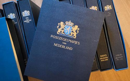 collectie Postzegelmapjes in 12 DAVO banden, Postzegels en Munten, Postzegels | Volle albums en Verzamelingen, Nederland, Ophalen