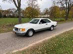 Mercedes-Benz S-klasse 500 SEC V8 1984, Auto's, Achterwielaandrijving, 4973 cc, 4 stoelen, Wit