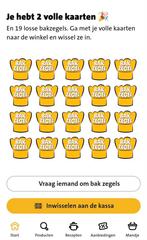 Jumbo bakzegels, Ophalen of Verzenden, Winkel, Super of Benzinepomp, Volle spaarkaart