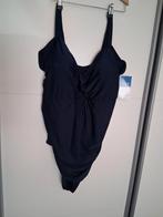 Donkerblauw badpak - maat 50 - 3XL - Nieuw!, Blauw, Nieuw, Ophalen of Verzenden, Lingerie of Zwemkleding