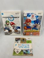 Nintendo Wii Games - Mariokart, Mario & Sonic, Wii Sports, Gebruikt, Eén computer, Ophalen of Verzenden, Sport