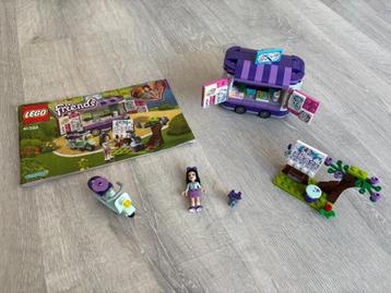Compleet Lego Friends 41332 Emma's Kunstkraam beschikbaar voor biedingen