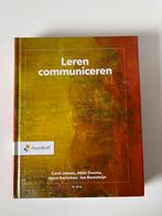 Leren Communiceren - 8e druk, Boeken, Ophalen of Verzenden, Gamma, Zo goed als nieuw, HBO