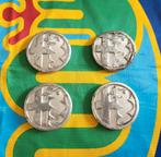 Originele set Stilauto naafkapjes Alfa Romeo 105 serie etc., Auto-onderdelen, Gebruikt, Ophalen of Verzenden, Links, Bumper
