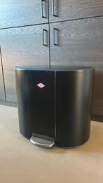 Wesco prullenbak, Huis en Inrichting, Woonaccessoires | Prullenbakken, 40 liter of meer, Ophalen, Zo goed als nieuw, Minder dan 50 cm