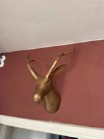 vintage wanddecoratie hert, Antiek en Kunst, Ophalen of Verzenden