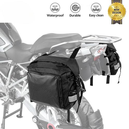 Waterdichte Motor Zadeltas (2 stuks) - 50L Capaciteit, Motoren, Accessoires | Koffers en Tassen, Nieuw, Verzenden