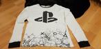 Shirt, lange mouw, wit, maat 146/152, 'PlayStation', H&M, H&M, Ophalen of Verzenden, Zo goed als nieuw, Shirt of Longsleeve