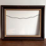 Oude houten schilderijlijst 80x60 / 60x80 cm, Huis en Inrichting, Woonaccessoires | Lijsten, Ophalen, Gebruikt, Hout