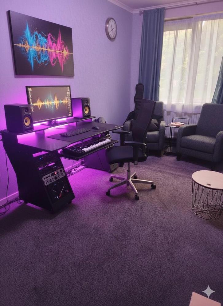 My Music Studio Amsterdam Noord – €75 per uur, Muziek en Instrumenten, Overige Muziek en Instrumenten, Zo goed als nieuw, Ophalen of Verzenden