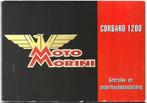 Moto Morini Corsaro 1200 handleiding (3864z), Ophalen of Verzenden, Overige merken
