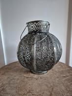 Hele mooie metalen lantaarn voor kaarsje, Huis en Inrichting, Woonaccessoires | Kandelaars en Kaarsen, Ophalen of Verzenden, Metaal
