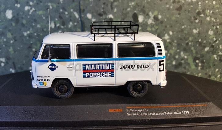 VW T2 Martini racing rally service 1/43 Ixo V702, Hobby en Vrije tijd, Modelauto's | 1:43, Nieuw, Auto, Overige merken, Verzenden