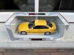 1:18 BMW E36 M3 Coupe Dakar Yellow 1996 UT Models 180 022300, Hobby en Vrije tijd, Modelauto's | 1:18, UT Models, Auto, Ophalen of Verzenden