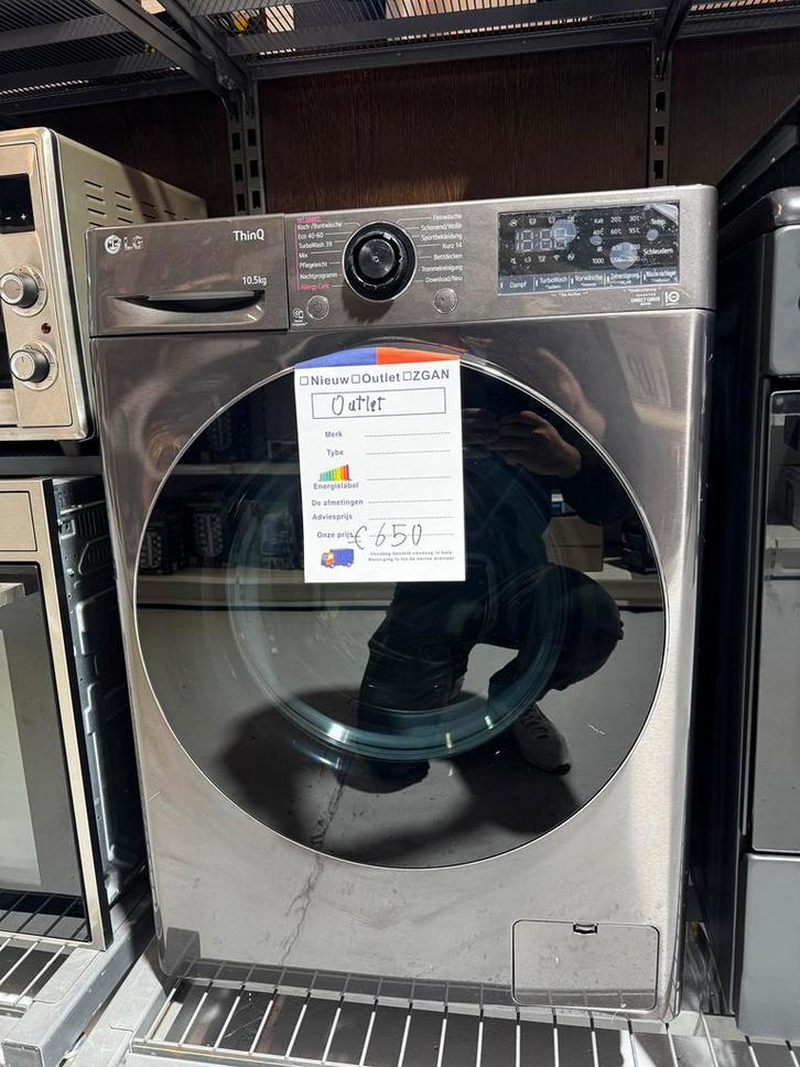 LG Wasmachine 10.5kg, Tuin en Terras, Zwembad-toebehoren, Zo goed als nieuw, Ophalen of Verzenden
