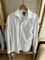 Wit overhemd regular fit heren maat - M, Kleding | Heren, Overhemden, Halswijdte 41/42 (L), Ophalen of Verzenden, Wit, Zo goed als nieuw