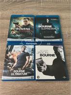 Blu-ray's  The Bourne 1 t/m 3 + 5 - Matt Damon, Ophalen of Verzenden, Actie