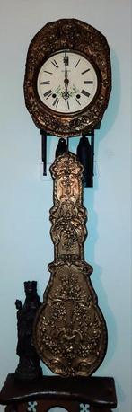 Indrukwekkende Comtoise klok met slinger en slagwerk, Ophalen