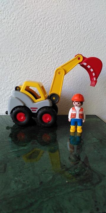 Playmobil 123 graafmachine  beschikbaar voor biedingen