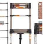Nieuwe telescopische ladder 2.6m, Doe-het-zelf en Verbouw, Ladders en Trappen, Ophalen of Verzenden, Nieuw, 4 meter of meer